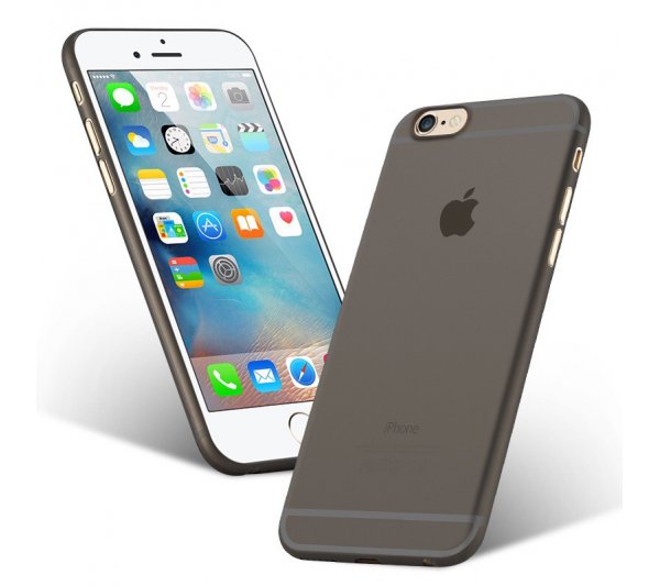 Ultratenký kryt Full iPhone 6/6S - čierny